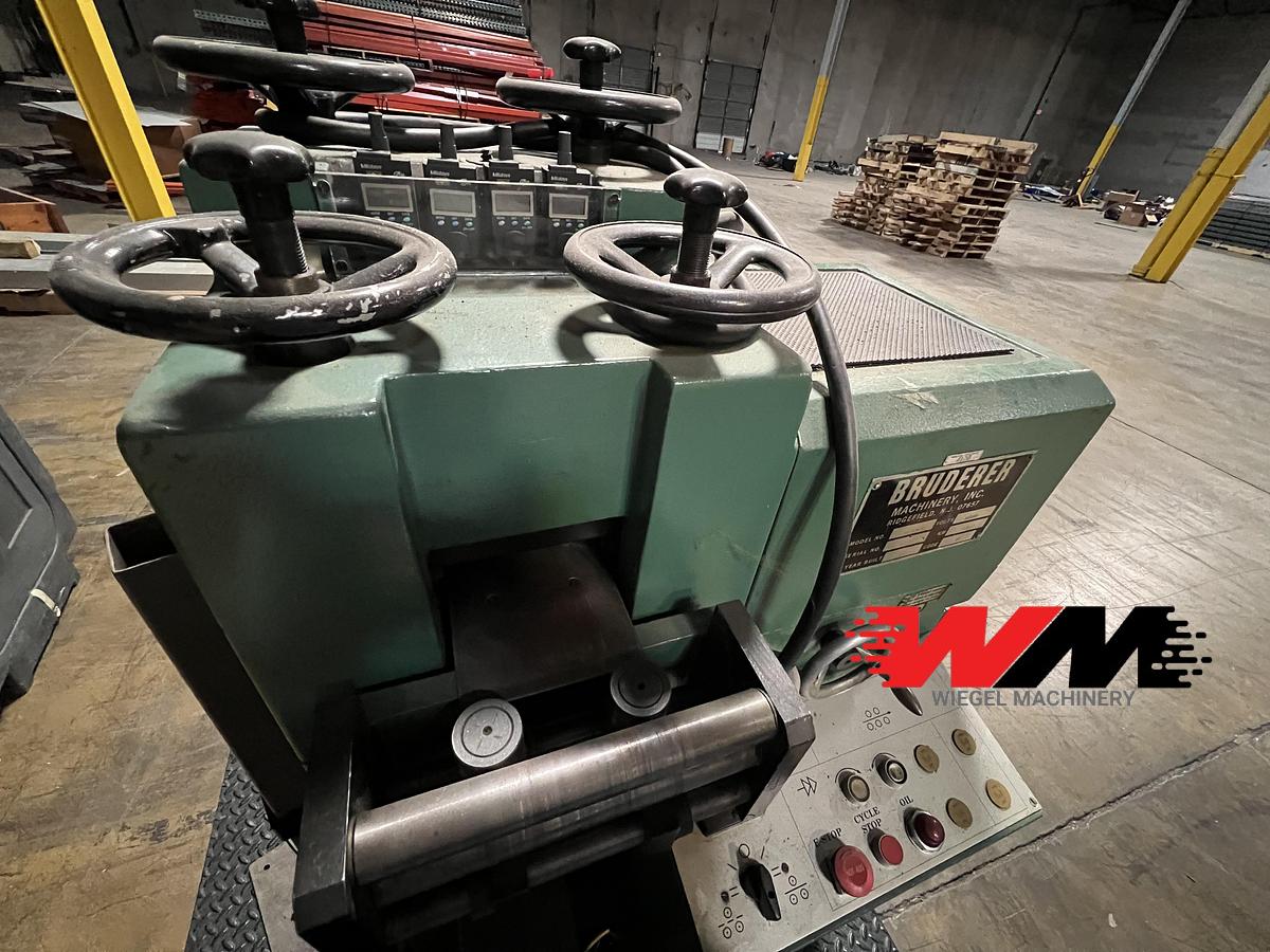 Used Bruderer Straightener
