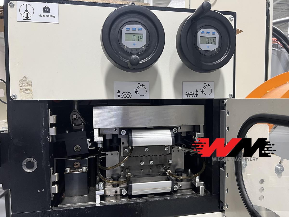 Used 21' Lorenz Straightener w/ Pallet Decoiler