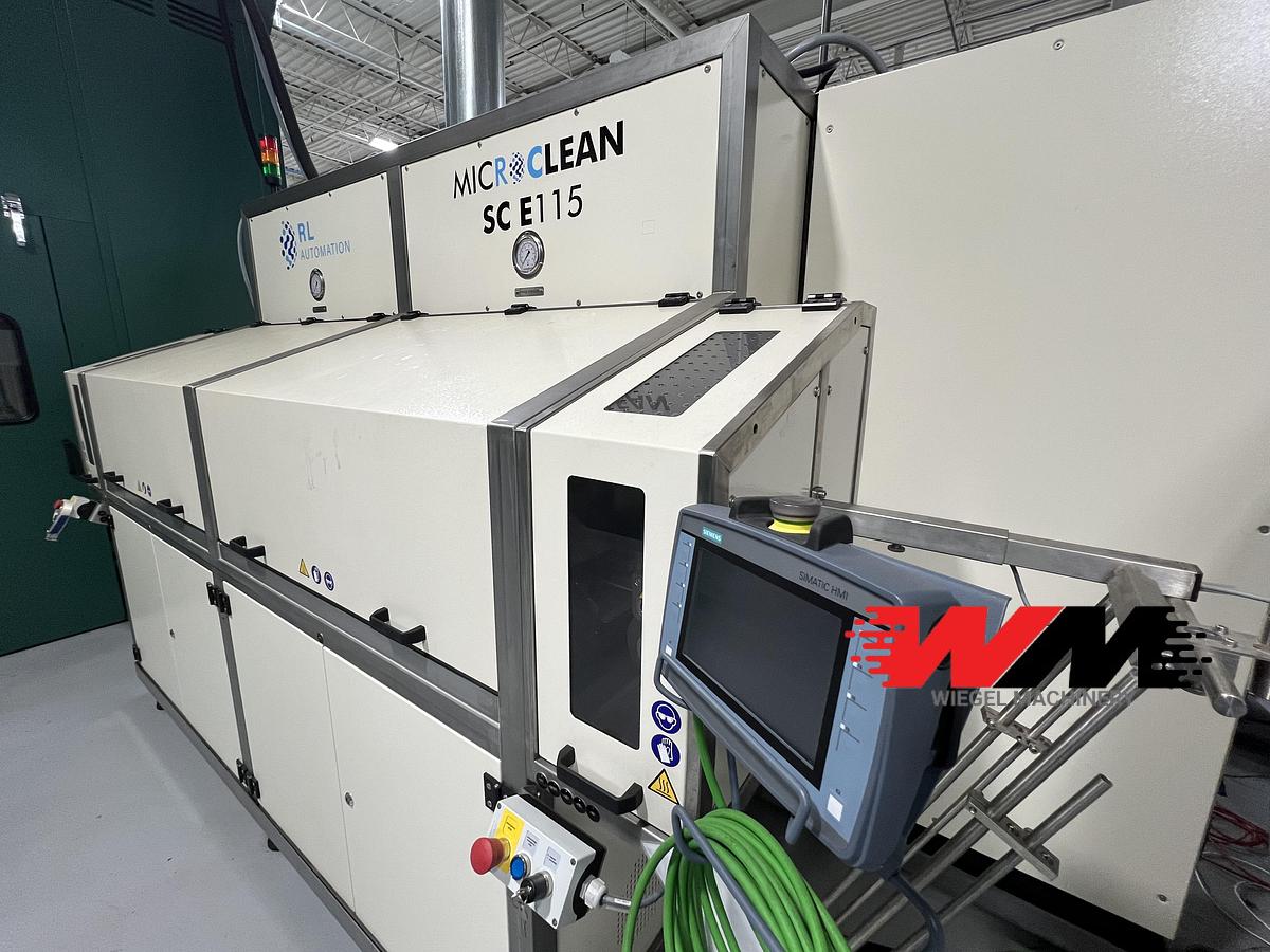 Used 21' RL Automation In-line Coil Strip Washer