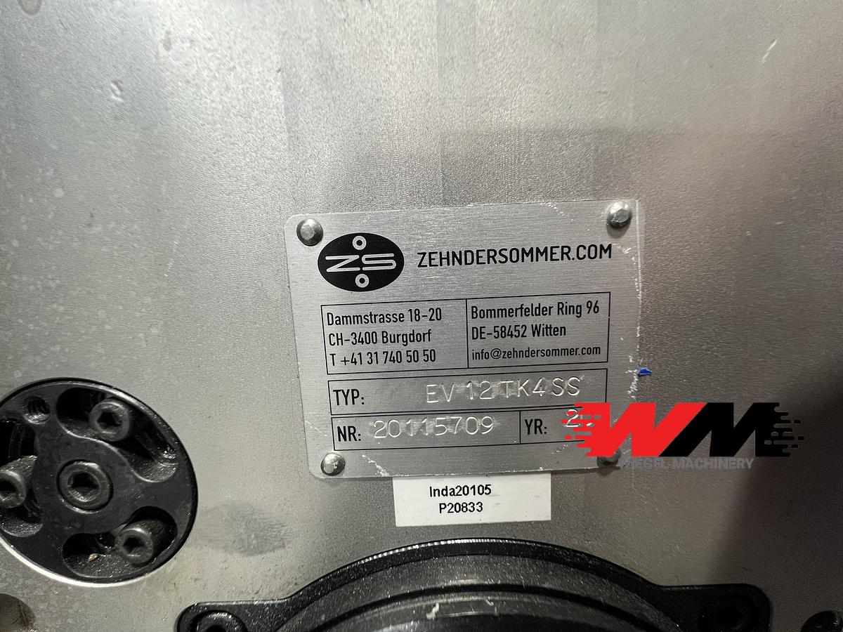 Used 21' Zehnder Sommer Servo Feed