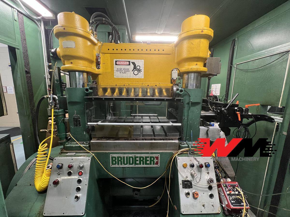 Used Bruderer BSTA 60 w/ PA Servo feed