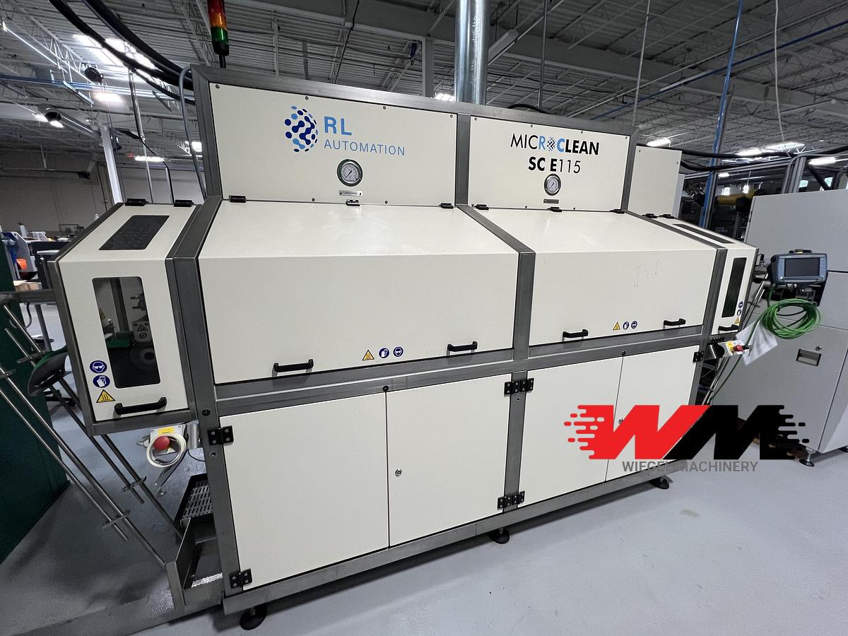 Used 21' RL Automation In-line Coil Strip Washer
