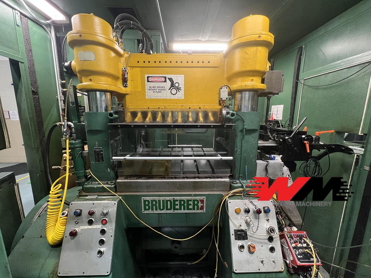 Used Bruderer BSTA 60 “Under-drive” w/ PA Servo Feed