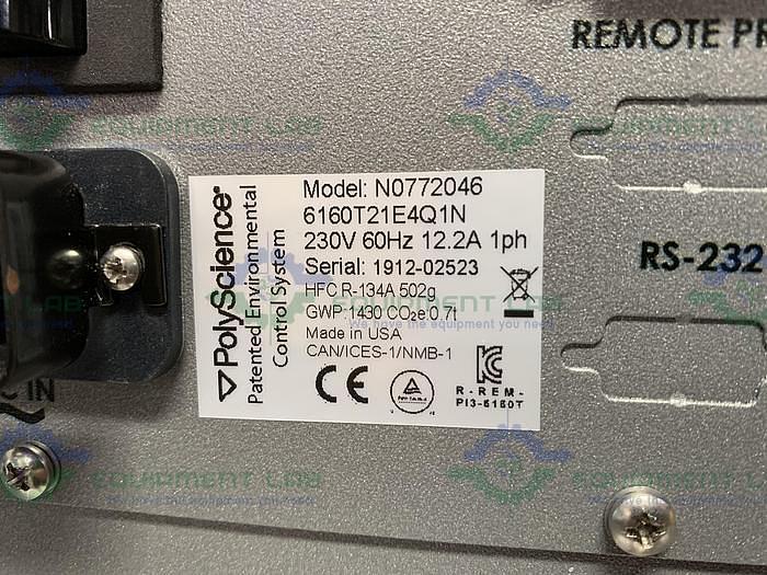 Used PolyScience WhisperCool N0772046 Refrigerated Chiller 230V