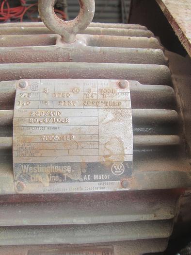 Used Mixer, Dispersion, 7.5 HP, S/st, Jaygo, Mdl HS375, S739685 #S739685