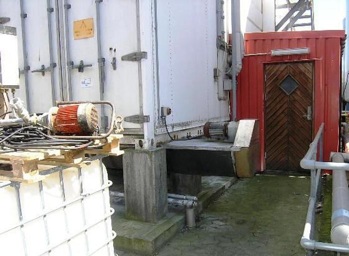 Used FINSAM – plate ice machine plant. Model VIP 18B UAV.