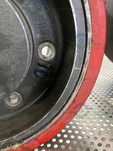 Used Lot of 2 - Raymond  10" x 5" Polyurethane Forklift Tires 6T2