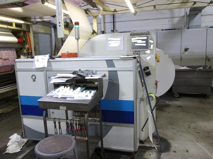 Used 59" NORDMECCANICA SOLVENTLESS COATER LAMINATOR 600 SL MODEL 1500; 50" TURRETS