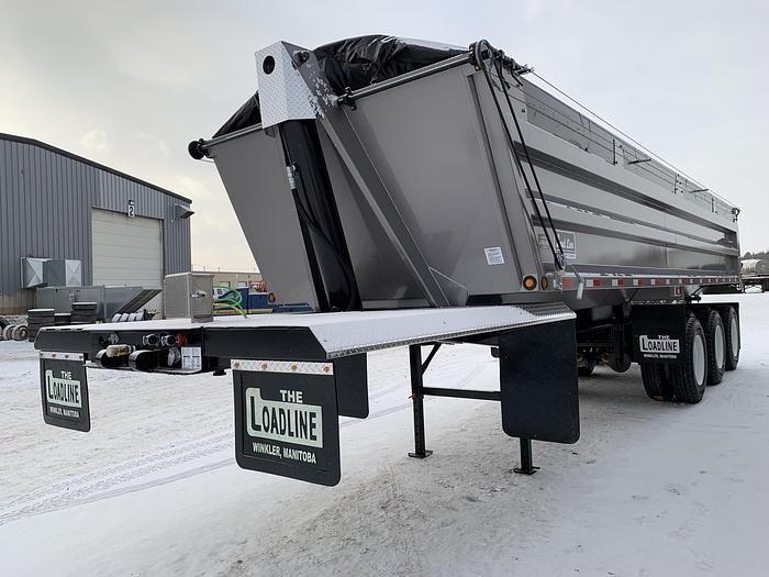 Used 2022 Loadline Tridem End Dump Gravel Trailer