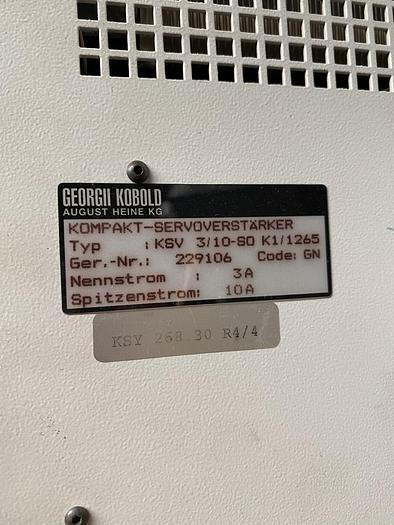 Used Georgii Kobold KSV 3-10-SO K1-1265