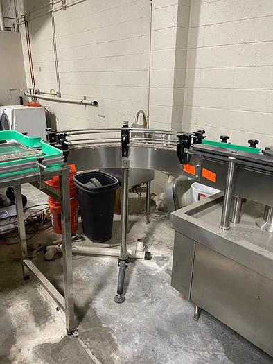 Used Filling Line, Bottles, Filler, ROPP Capper, Labeler #A743527