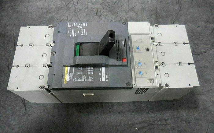 Used Square-D Co DLL36600E20 PowerPact Trip Unit Circuit Breaker (600 A, 3-Pole)