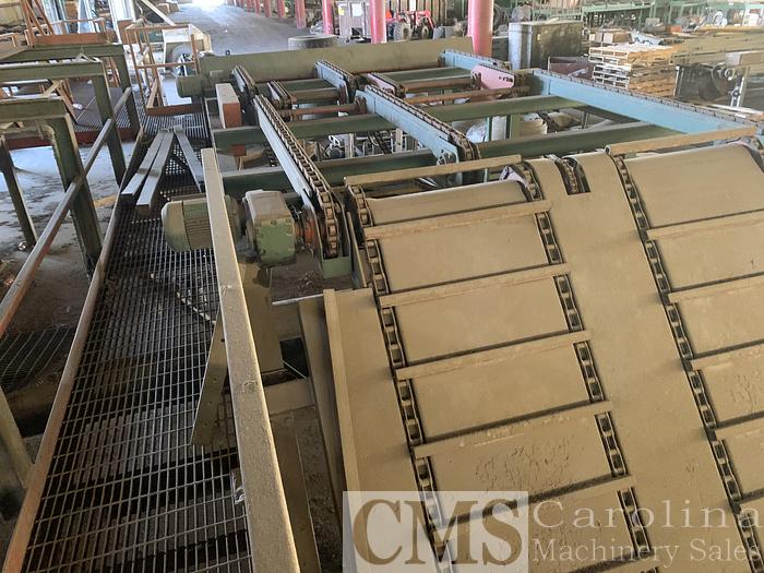 Used Brewer 9-Head Resaw Line