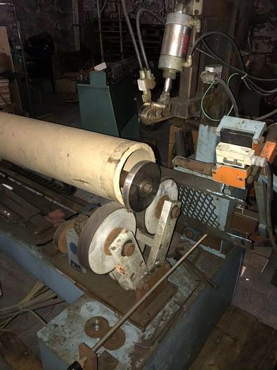 Used 120" CORETECH CORE CUTTER MODEL CT14 AUTOMATIC CUT AND PUSHER