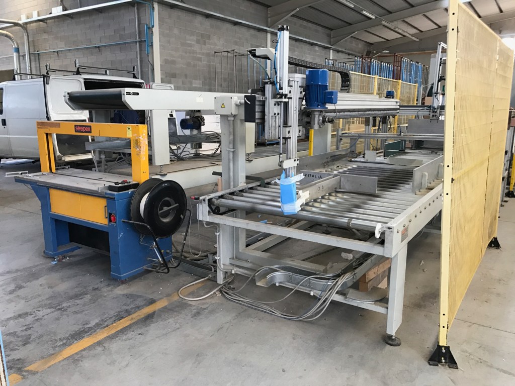 Usato 2002 Linea di imballaggio per lettini o prodotti similari