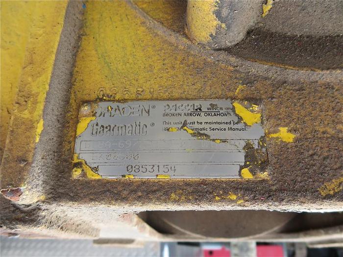 Used 0 Braden Gearmatic Winch BG8A-69/23029-01