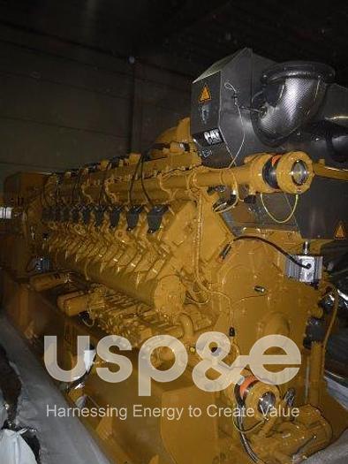 16 MW 2019 New Caterpillar CG170-20 Natural Gas Generator