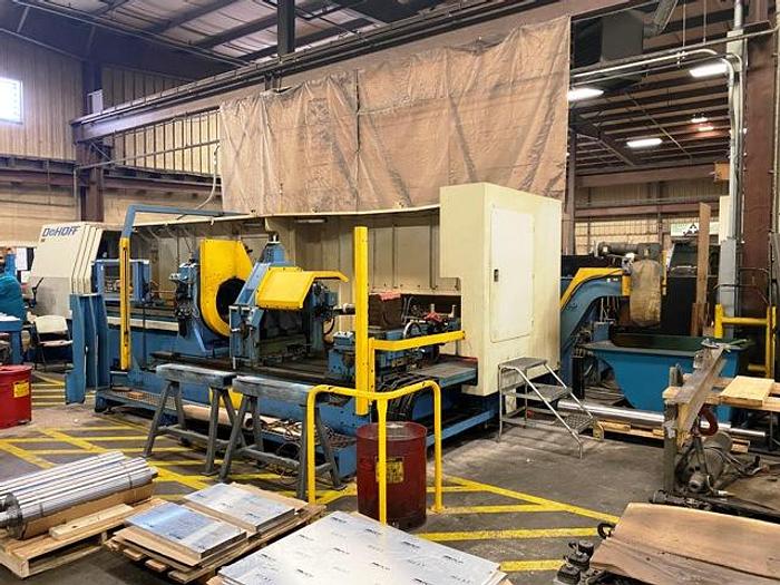 Used DeHoff 3" x 120" CNC Deep Hole Gundrill