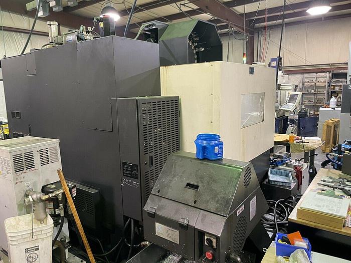 Used 2011 HWACHEON Vesta 850B Vertical Machining Center WITH CHIP BLASTER / CONVEYOR