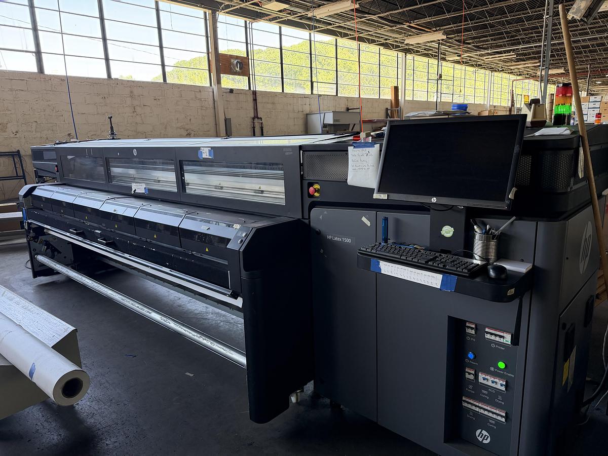 Used 2016 HP Scitex Latex 1500