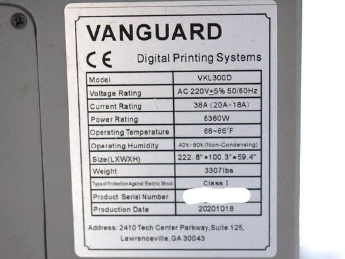 Used 2020 Vanguard VKL300D