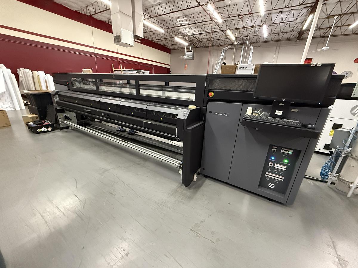 Used 2016 HP Scitex Latex 1500