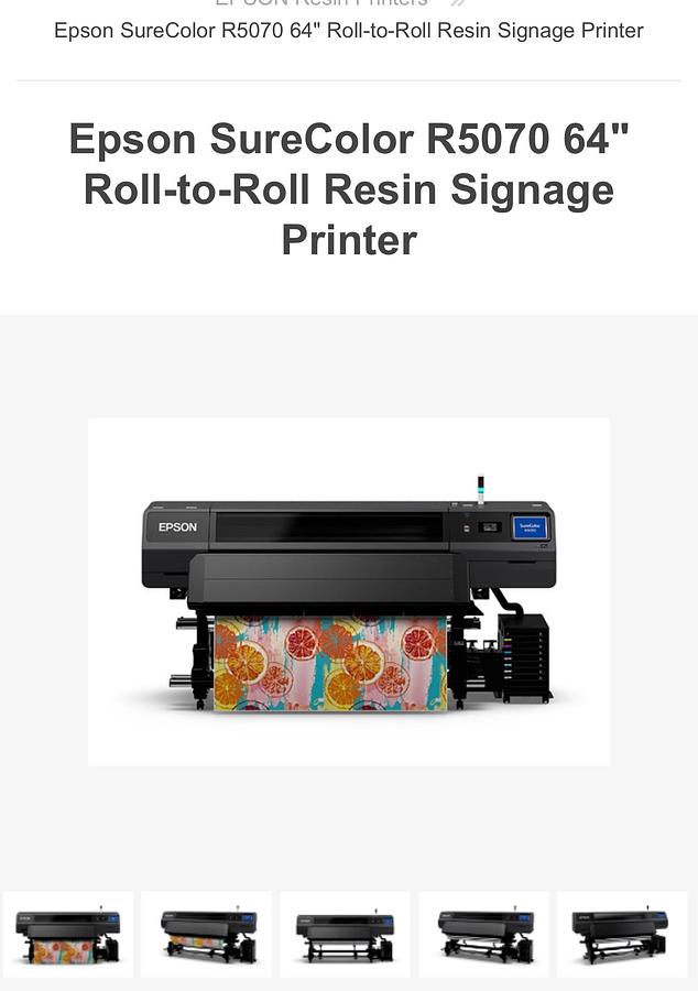 Used 2023 Epson R5070