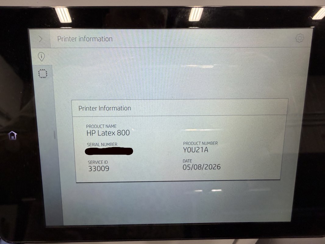 Used 2021 Hewlett-Packard Latex 800