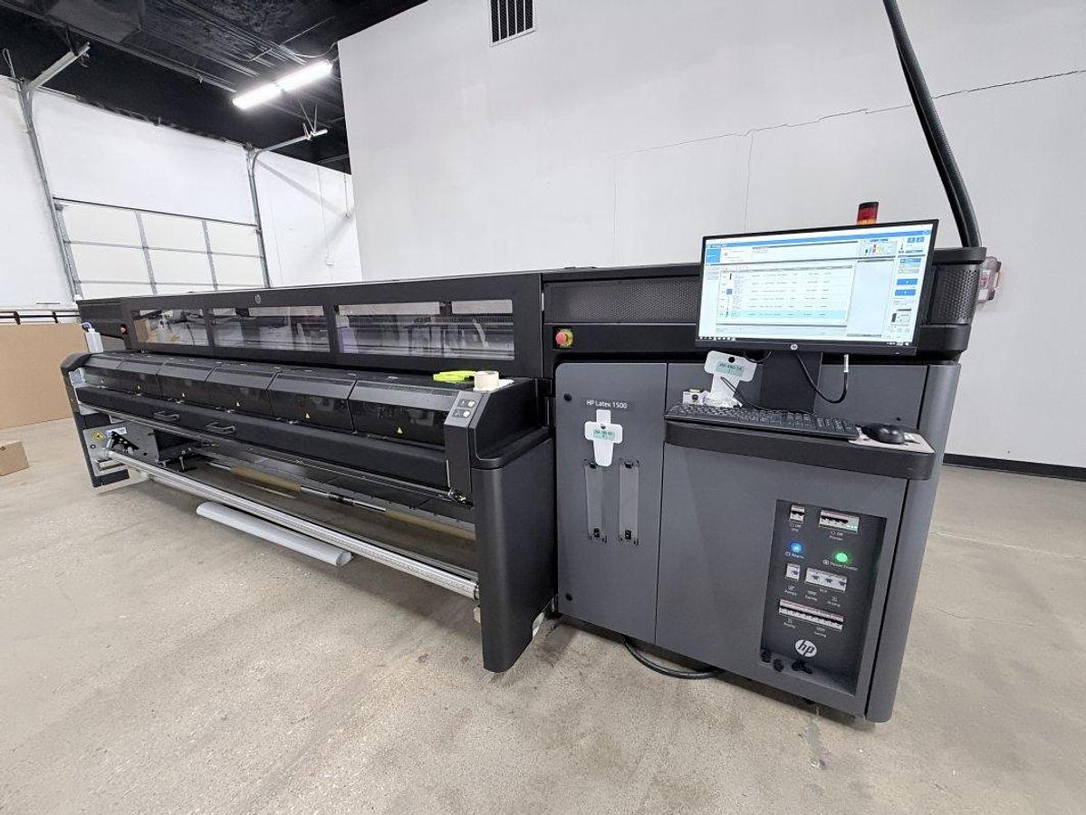 Used 2021 HP Scitex Latex 1500
