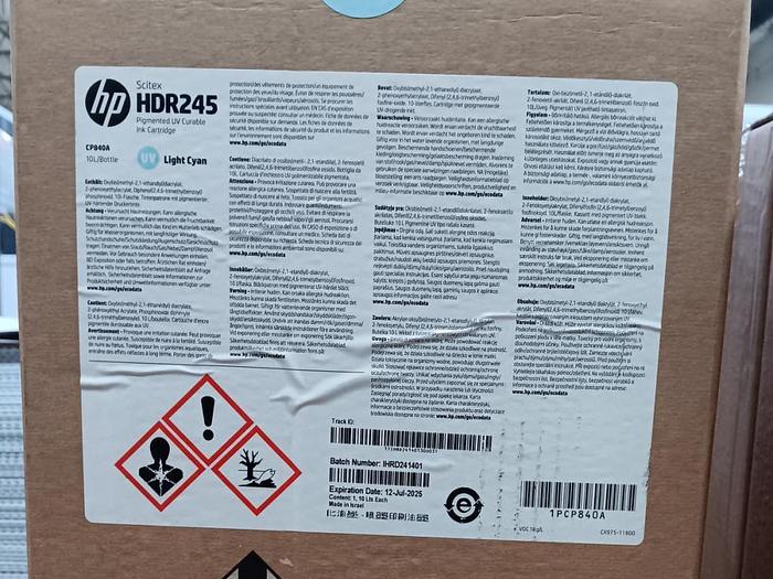 Used 2024 HP Scitex FB11000 HDR 245 Inks