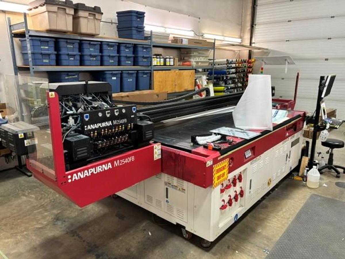 Used 2013 Parts Machines Agfa Anapurna M2540FB