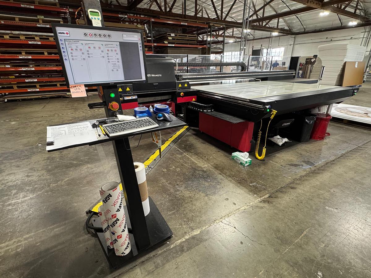 Used 2016 Agfa Jeti Mira MG2732 HS