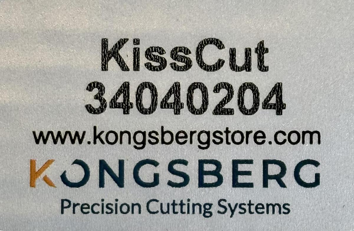 Used Kongsberg X/XL/XN Kiss Cut Tool