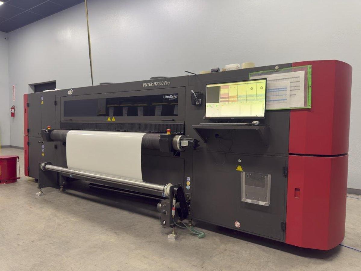 Used 2016 EFI-VUTEk H2000