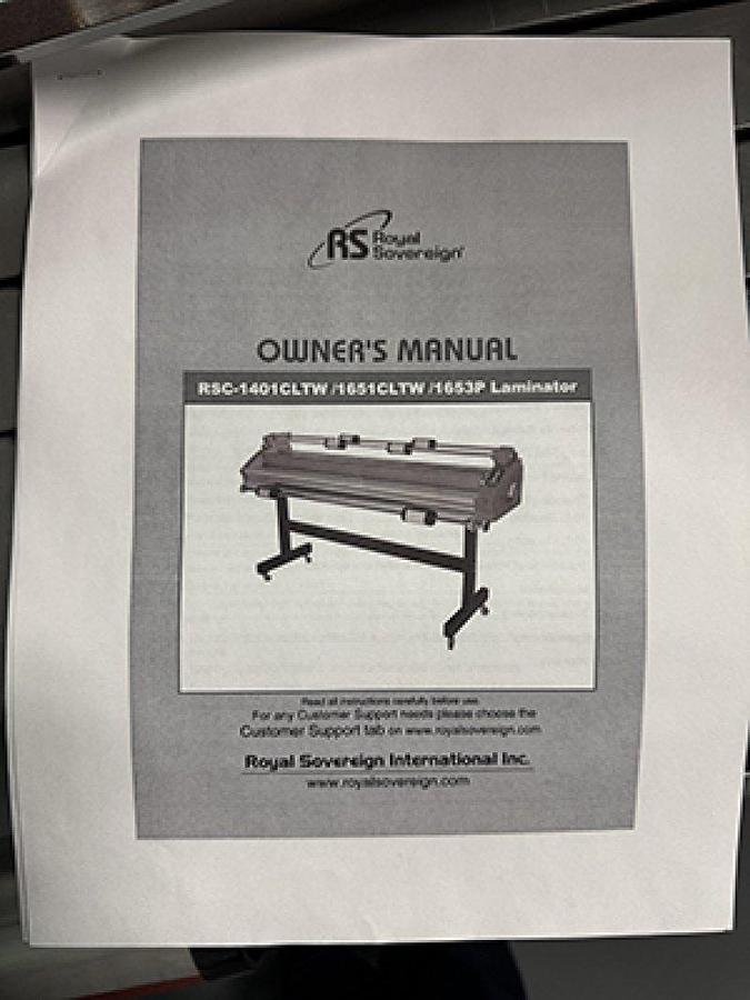 Used Royal Sovereign RSC-1650LS