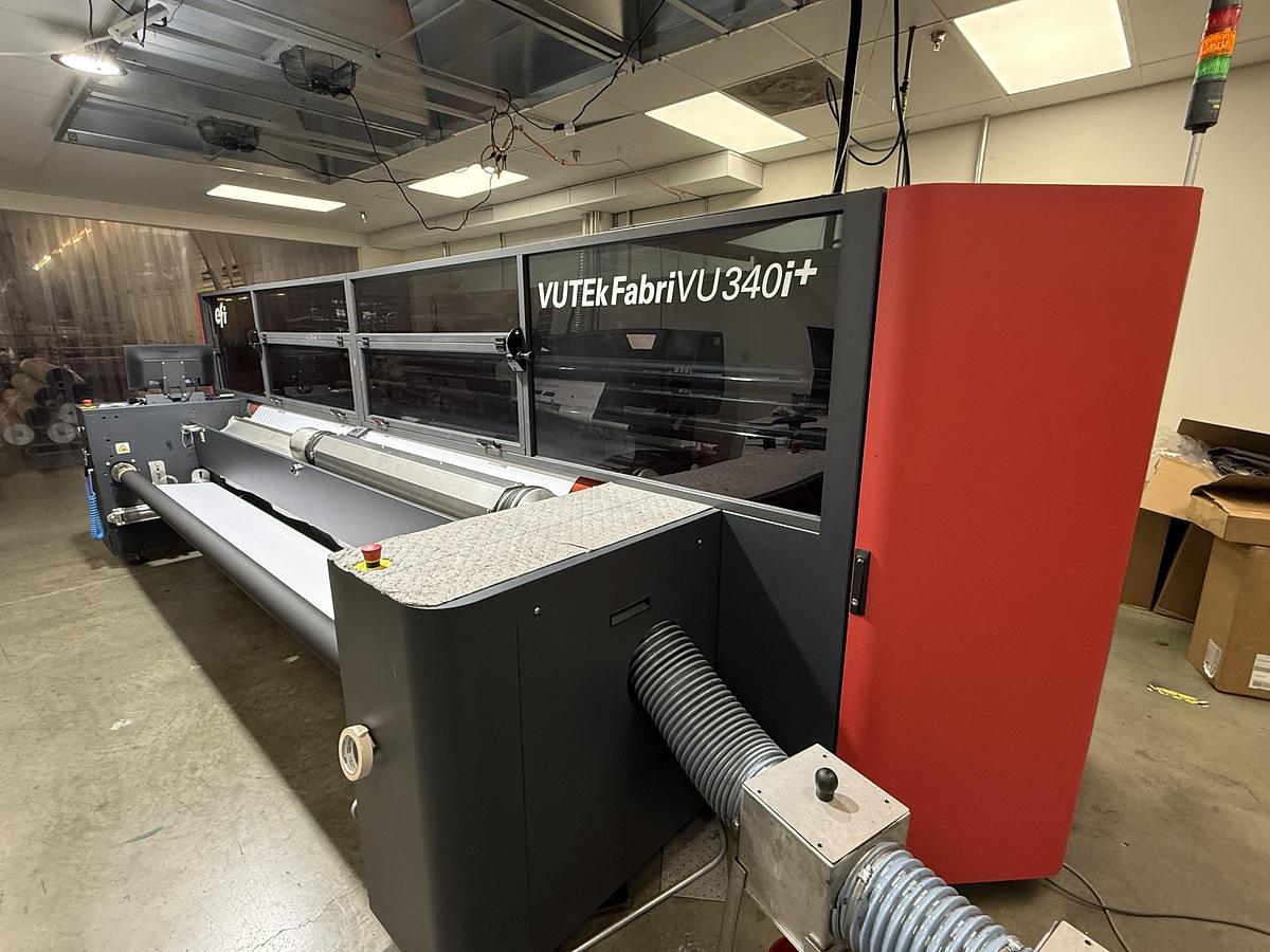 Used 2022 EFI-VUTEk FabriVU 340i+
