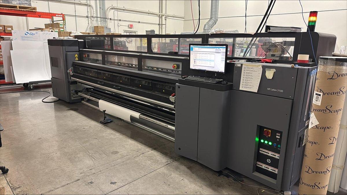 Used 2015 HP Scitex Latex 3100