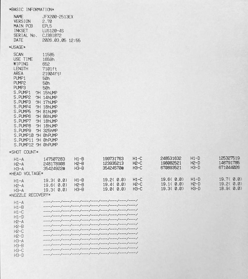 Used 2023 Mimaki JFX200-2513EX