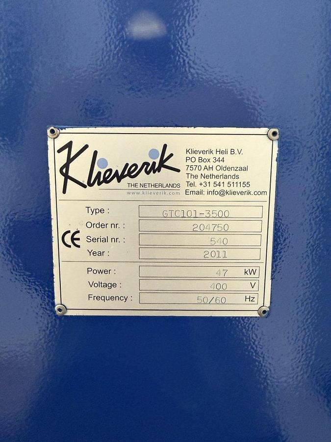 Used 2011 Klieverik GTC101-3500
