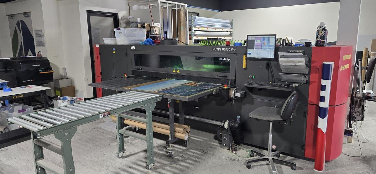 Used 2015 EFI-VUTEk H2000 Pro