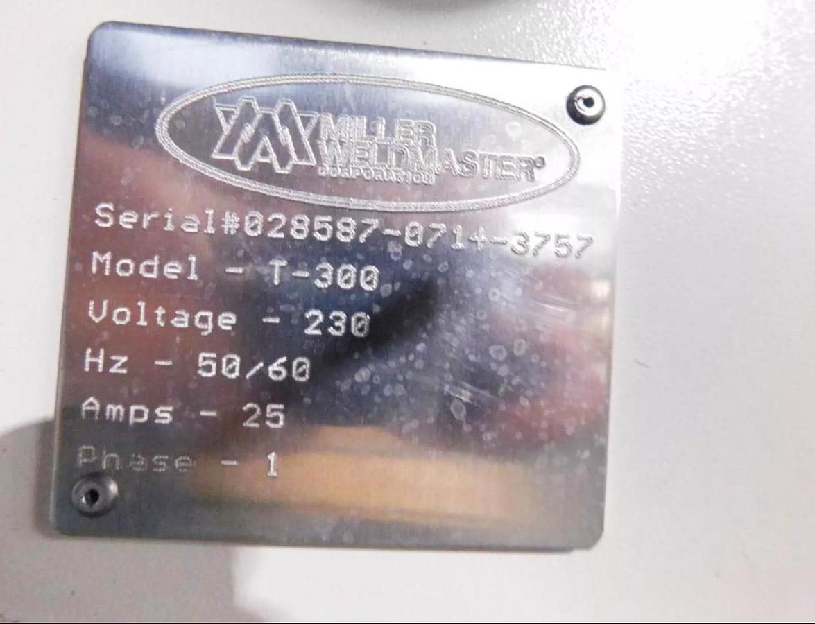 Used 2014 Miller Weldmaster T300 Extreme Edge