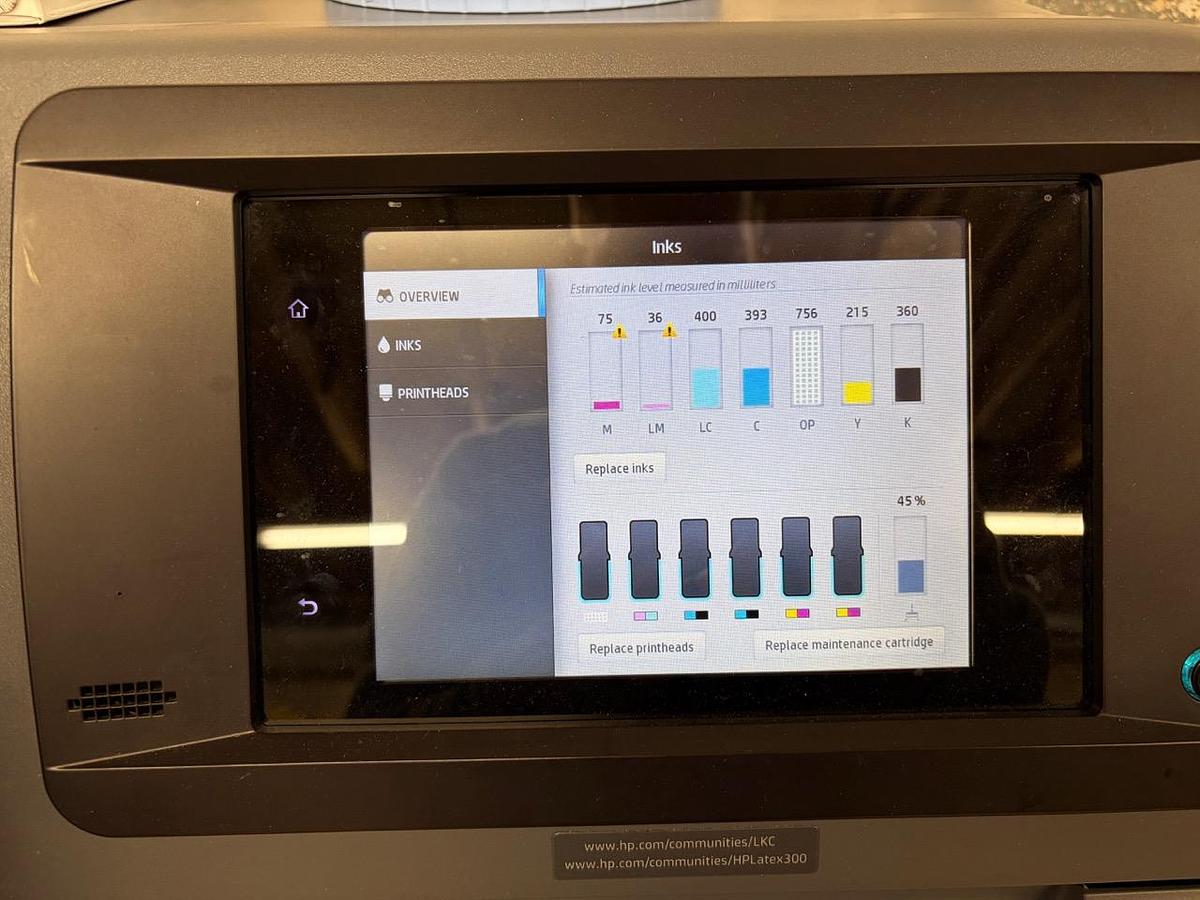 Used 2018 Hewlett-Packard Latex 365