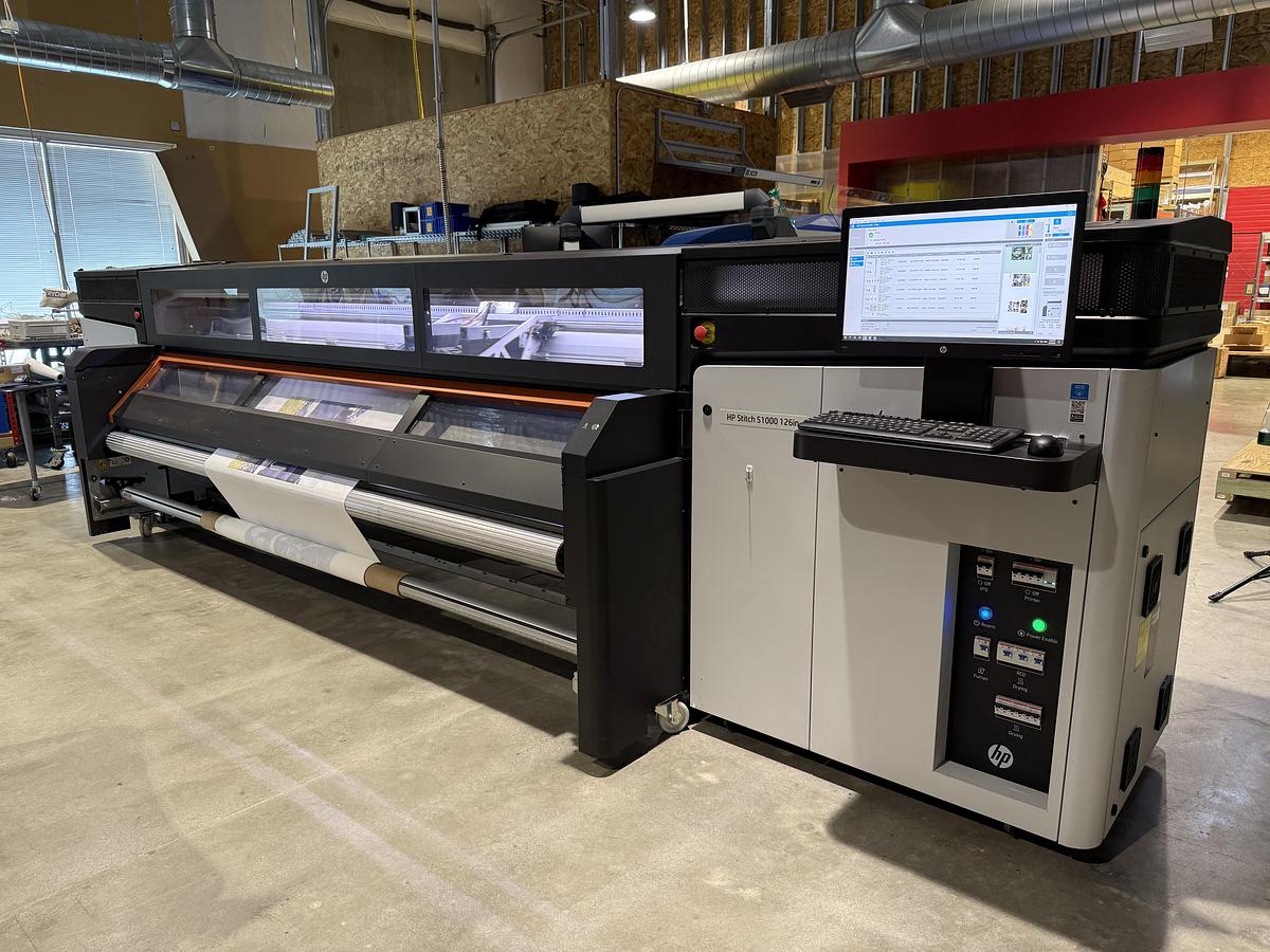 Used 2019 HP Scitex Stitch S1000