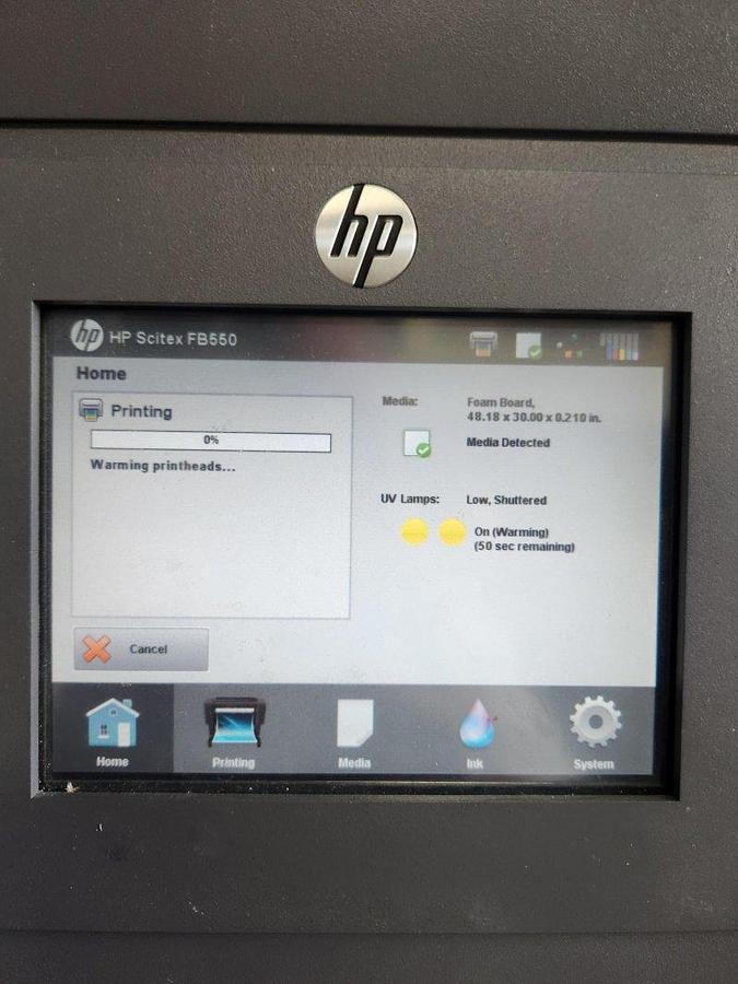 Used 2018 HP Scitex FB550