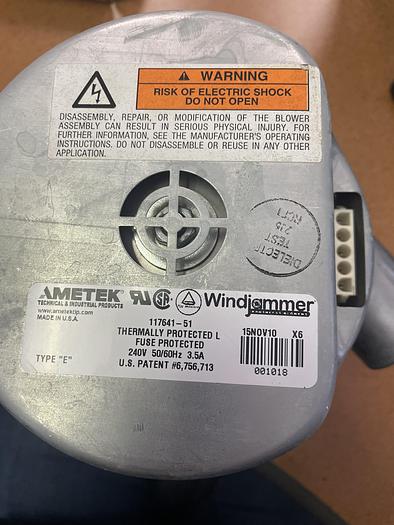 Used 2011 EFI-VUTEk 1MCJ7 Vacuum Pump