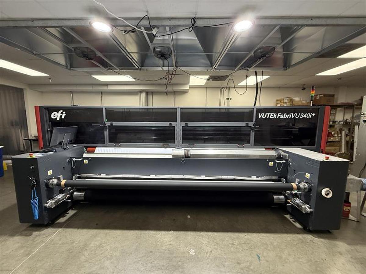 Used 2022 EFI-VUTEk FabriVU 340i+