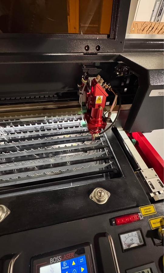 Used 2023 Boss CO2 Laser Cutter Engraver
