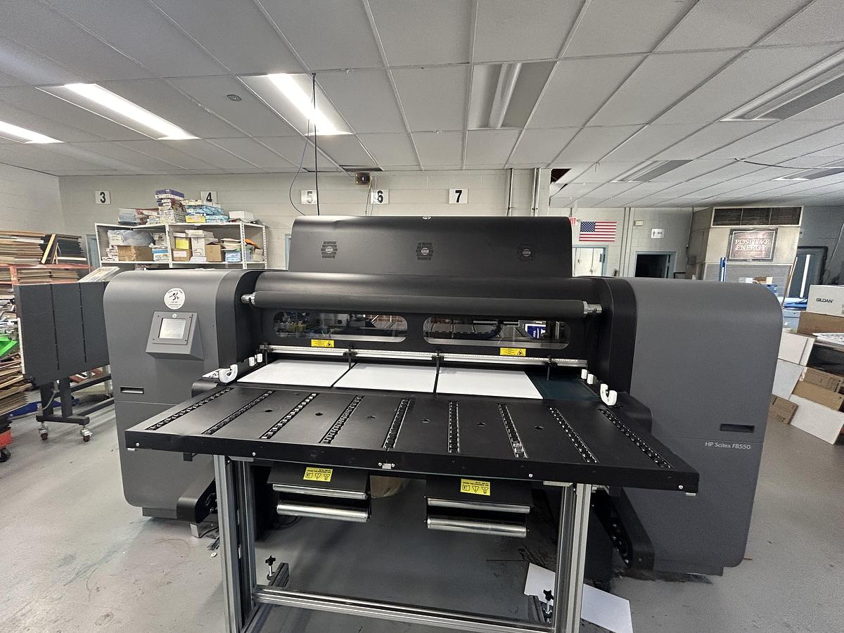 Used 2018 HP Scitex FB550