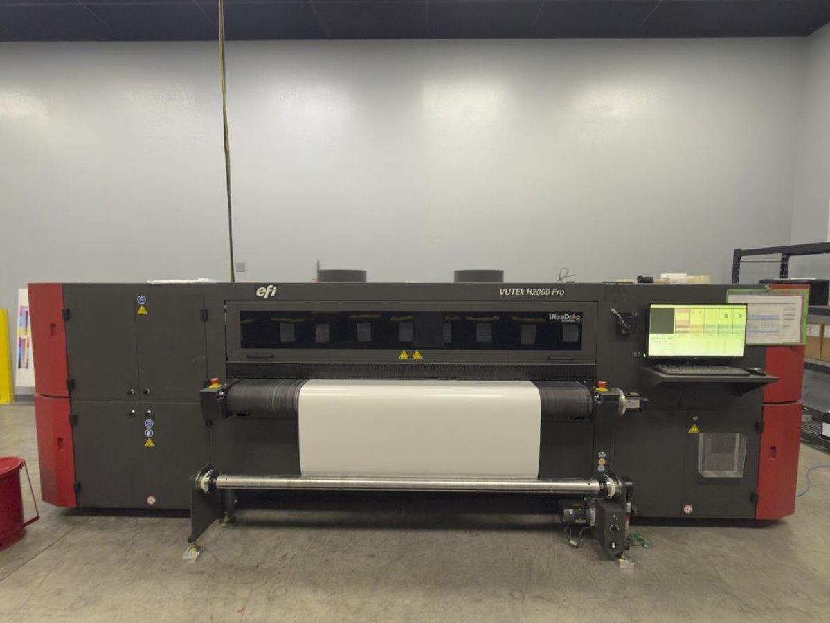 Used 2016 EFI-VUTEk H2000