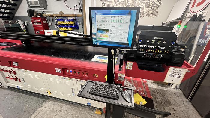 Used 2016 Agfa Anapurna 2540FB